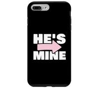Couples Matching Gift He's Mine Custodia per iPhone 7 Plus/8 Plus