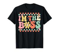 Couples Matching I'm The Boss Groovy Maglietta