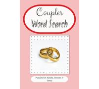 Couples Word Search: Romantic Word Search Puzzle Book for Couples | 6x9 inches, 110 pages | Fun and Relaxing Brain Games to Strengthen Your Bond, Improve Memory, and Enjoy Quality Time Together