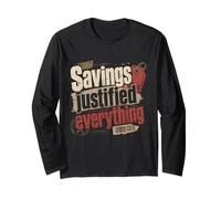 Couponing Coupon Couponer Savings Justified Everything Maglia a Manica
