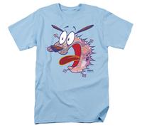 Courage Il Cane Codardo - Malevolo Dentro - T-Shirt Unisex Adulti - Blu