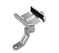 COUREATBO Supporto pertelefono da moto in lega di alluminio Per TGB 425 Blade 550 600 1000 Blade525 Target 325 535 EPS Bellavita Supporto Per Telefono Da Moto In Lega Di Alluminio(Mirror type Silver)