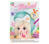 Couring Group Collitter Unicorn Mermaid Book Sticker