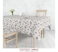 COURMAYEUR Tovaglia in Panama Laminato Natale Natalizia - varie misure - Cieffep