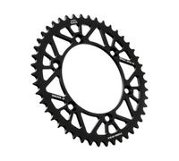 Couronne Alu 46 Dents PAS 520 Noir