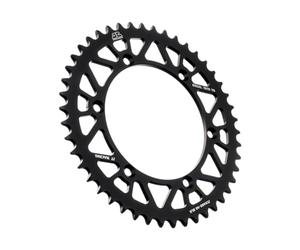 Couronne Alu 46 Dents PAS 520 Noir