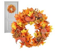Couronne D'Automne Pour Porte | Décoration De Porte Ringraziamento Auto E 50 Rtificielle Pour Intér R Printemps Ween, Mural Maison Porche
