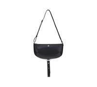 Courrèges Black Calf Leather Bos Taurus Shoulder Bag