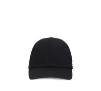Courrèges Black Cotton Cap (Baseball Hat) - M