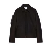 Courrèges - Bomber in Lana Ricamata - - Jackets - Uomo - Nero - XS