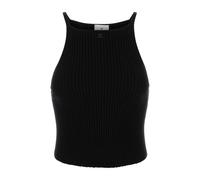Courrèges - Circle Rib Knit Top - - Tops - Donna - Nero - M