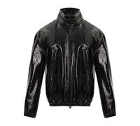 Courrèges - Giacca con collo alla coreana - - Jackets - Uomo - Nero - XL