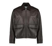 Courrèges - Giacca in pelle a 2 tasche - - Jackets - Uomo - Marrone - M
