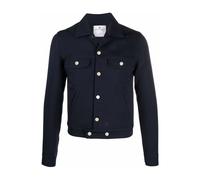 Courrèges - Giacca Trucker in Twill - - Jackets - Uomo - Blu - XL