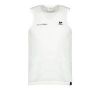 Courrèges, ,Sport ,Uomo ,Bianco ,S Canotta in Mesh Stampata