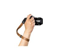 Courroie Peak design courroie dragonne cuff in pelle marrone - lrs-wr-bn-1