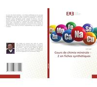 Cours de chimie minérale - 2 en fiches synthétiques