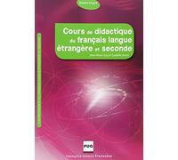 Cours de didactique du français langue étrangère et seconde