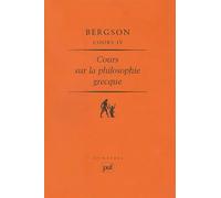 Cours sur la philosophie grecque.: Volume 4