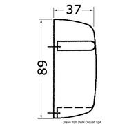 Courtesy Light esterna 12 V 10 W - 13.530.01 Osculati