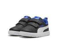 PUMA COURTFLEX V3 V Inf, Sneaker Unisex-Bimbi 0-24, Dusky Gray White-Mountain Blue, 26 EU