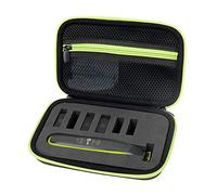 Courti - Custodia rigida da viaggio per Ph-ilips OneBlade QP2520/90 QP2520/70 Hybrid Trimmer Shaver, colore: Nero/Grigio