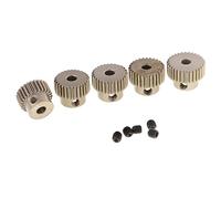 Courtieyeardceastea 1:10 RC Modello Auto 64DP 3.175mm 26T-30T Pignone Motore Gear Brush Brushness 64DP 26T-30T