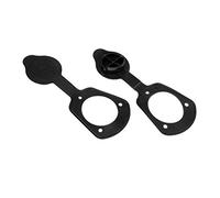 Courtieyeardceastea 2 pezzi tappo grande e guarnizioni per montaggio a filo porta canne da pesca, kayak, canoa