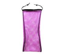 Courtieyeardceastea Borsa a rete con coulisse per attrezzatura da snorkeling pinne subacquee maschera viola