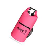 Courtieyeardceastea Borsa impermeabile da 10 l, per sport acquatici, immersioni, rafting, canottaggio, campeggio, canoa, nuoto, kayak, accessori rosa, rosa, as description