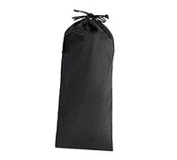 Courtieyeardceastea Borsa portaoggetti in nylon con coulisse per altre attrezzature treppiedi bastoncini da trekking 15 x 35 cm nero, Nero, 15 x 35 cm, 15x35cm