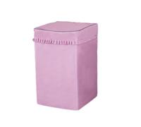 Courtieyeardceastea Copertura per lavatrice Asciugatrice Automatica Rondella Protector Casa Hotel Bagno Bagno Protezione Panno Accessori Argenteo S, Rosa, taglia L., L, come descrizione