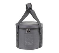 Courtieyeardceastea Crystal Bowl Case Accs Portatile Multiuso per Amici 20,3 cm Nero 20,3 cm, Nero 20,3 cm, 8 In, come descrizione