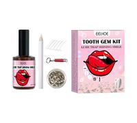 Courtieyeardceastea Kit di gemme fai da te Set di cristalli per nail art strass ornamenti orali, rosa, 3 x 7.4cm, come descrizione