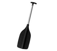 Courtieyeardceastea Pagaia telescopica per kayak, canoa, remi, rafting d'acqua, rafting, pagaie, nero