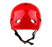 Courtieyeardceastea Sport acquatici Casco di sicurezza per Wakeboard Kayak Canoa Barca Surf M Rosso