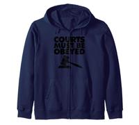 Courts Must be Obeyed Felpa con Cappuccio