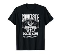 Courtside Social Club Basket Design Maglietta