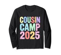 Cousin Camp 2025 Pigiama Bambini Ragazze Bambino Regali Abbinati Maglia a Manica