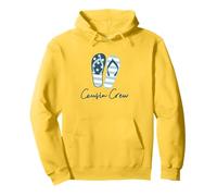 Cousin Crew - Infradito da spiaggia a righe blu Felpa con Cappuccio