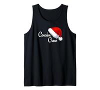 Cousin Crew - Pigiama Natalizio per Feste, Gruppo Coordinato Divertente Canotta