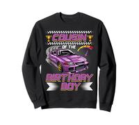 Cousin of The Birthday Boy Race Car Party Family Matching Felpa