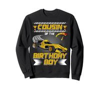 Cousin of The Birthday Boy Race Car Party Family Matching Felpa