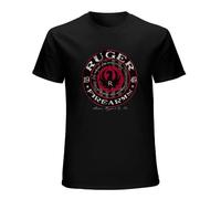 Cousins Sturm Ruger & Firearms Circle 1949 Mens T-Shirt Unisex Black Tee L