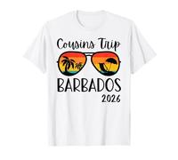 Cousins Trip Barbados 2026 Caribbean Weekend Family Vacation Maglietta