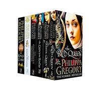 Cousins War Serie completa di libri 1 - 6 Collezione di Philippa Gregory (Regina Bianca, Regina Rossa, Signora dei Fiumi, Figlia di Kingmaker, Principessa Bianca e Maledizione del Re)
