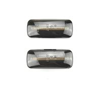 COUSOPO indicatore direzione 04806224AE Indicatore di direzione Per Jeep Per Commander Per Compass Per Patriot Per Liberty Dynamic LED Luce posizione laterale 2x Freccia Lampada auto(Smoky-black)