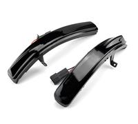 COUSOPO indicatore direzione 2pcs LED Luce Segnale Girata Specchio Laterale Sotto La Dello Lampada Pozzanghera Per Ford Per Explorer U502 2011-2019 Freccia Lampada auto(Yellow-blue)