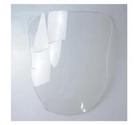 COUSOPO Parabrezza Moto Trasparente Moto ABS Doppia Bolla Parabrezza Carena Parabrezza Schermo per Kawasaki per Ninja per ZX12R per ZX 12R 00-01 Spoiler Parabrezza