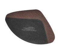 Coussin De Genou Voiture En | Repose-Jambes Et Coude Ergonomique, Support Latéral Console Centrale Pour Conduite Confortable, Accessoire Auto Universel Anti-Fatigue Noir, Marron Ou Rouge